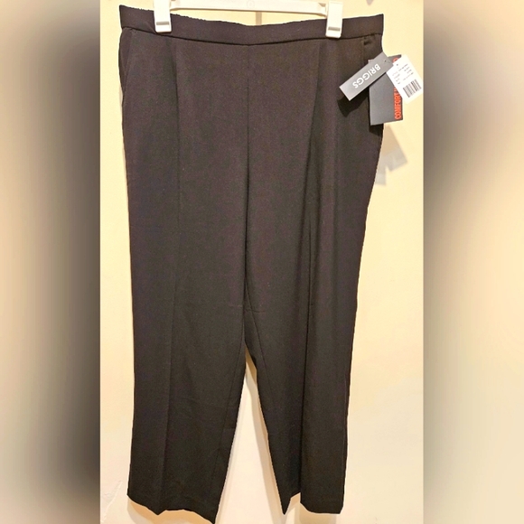 Briggs New York Plus Size Pull-On Dress Pants - Black, size 20WS - Picture 2 of 8